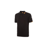 Suns Black Cotton Polo Shirt